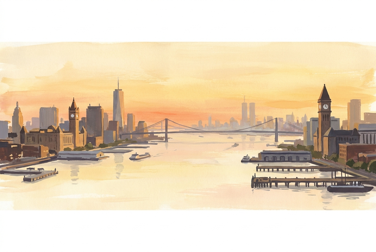 New Jersey waterfront skyline